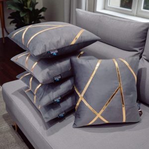 Besur Velvet Cushion Cover Pack of 5